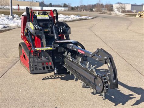 60 skid steer trencher|trencher for skid steer sale.